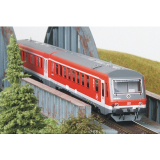 TT 2teiliger Nahverkehrstriebwagen BR 628.4 der DB AG Epoche V rot DB Regio &quot;Erzgebirgsbahn&quot;