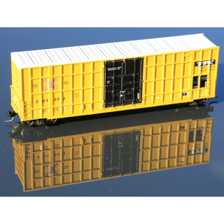 TT Bausatz 50&rsquo; High Cube BoxCar Raster mit Beschriftung