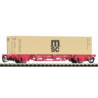 TT-Containertragwagen Lgs 579 1X40 Container MSC NS Epoche VI