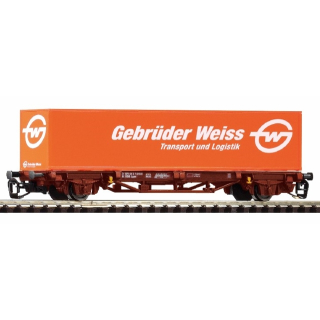 TT-Containertragwagen Lgs 579 1X40 Container Gebr.Weiss &Ouml;BB Epoche V