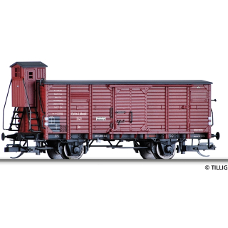 Gedeckter G&uuml;terwagen Gn der Eutin-L&uuml;becker Eisenbahn, Ep. II