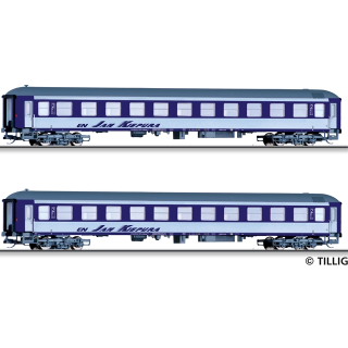 Reisezugwagenset &bdquo;EN Jan Kiepura&ldquo; der DB NachtZug, bestehend aus zwei Liegewagen, Ep. V
