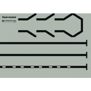 Track-Control Folie Strecken-Symbole