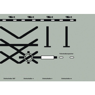 Track-Control Folie Sonder-Symbole