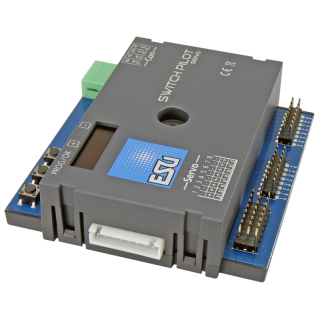 ESU-SwitchPilot 3 Servo 8fach Servodecoder DCC / MM, OLED, RailCom