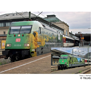 Elektrolokomotive 101 019-8 &bdquo;Fahrziel Natur&ldquo; der DB AG, Ep. VI