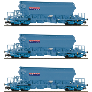 3-tlg. Set: Kaliwagen der NACCO Epoche VI