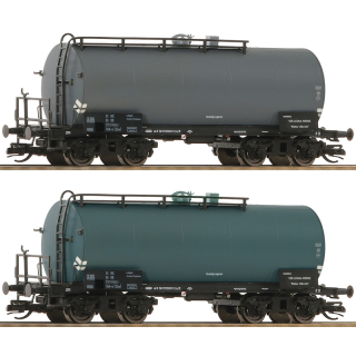 2-tlg. Set: Kesselwagen der DR Epoche IV