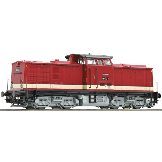 Diesellokomotive 110 613-7 der DR Epoche IV
