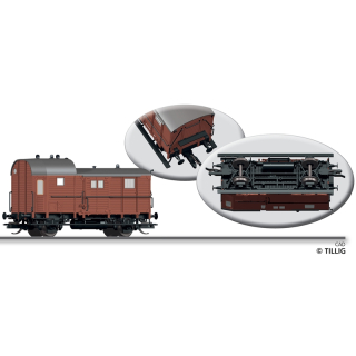 G&uuml;terzug-Packwagen Pg der K.P.E.V., Ep. I -FORMNEUHEIT-